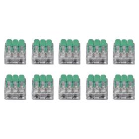 D0941  Additions 3 Way Quick Lever Connector Clear (10 Pack)